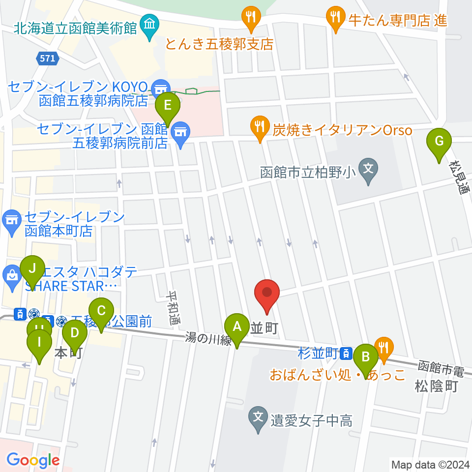 有限会社サウンドパパ周辺のカフェ一覧地図