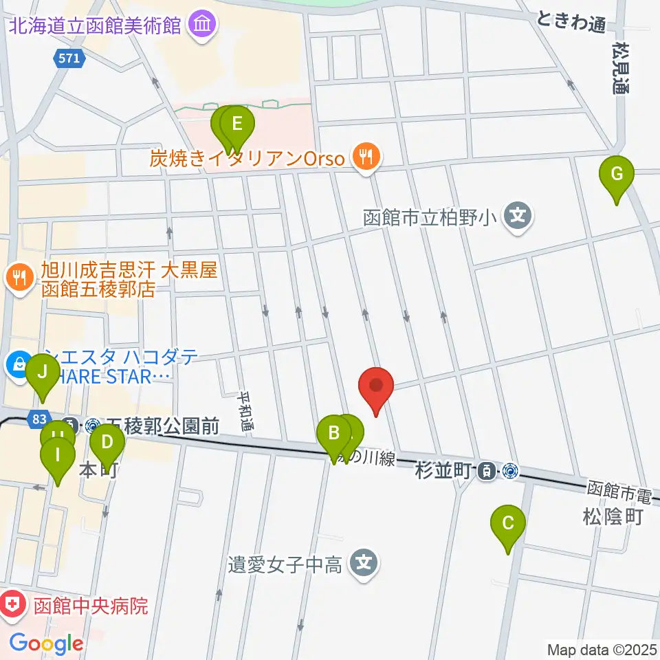 有限会社サウンドパパ周辺のカフェ一覧地図