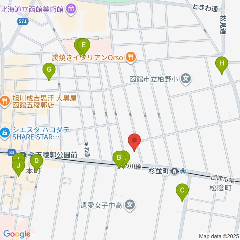 有限会社サウンドパパ周辺のカフェ一覧地図