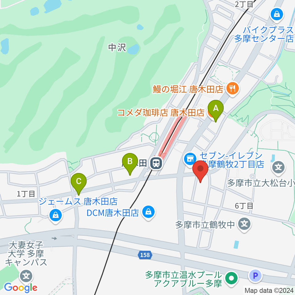 STUDIO MARK周辺のカフェ一覧地図