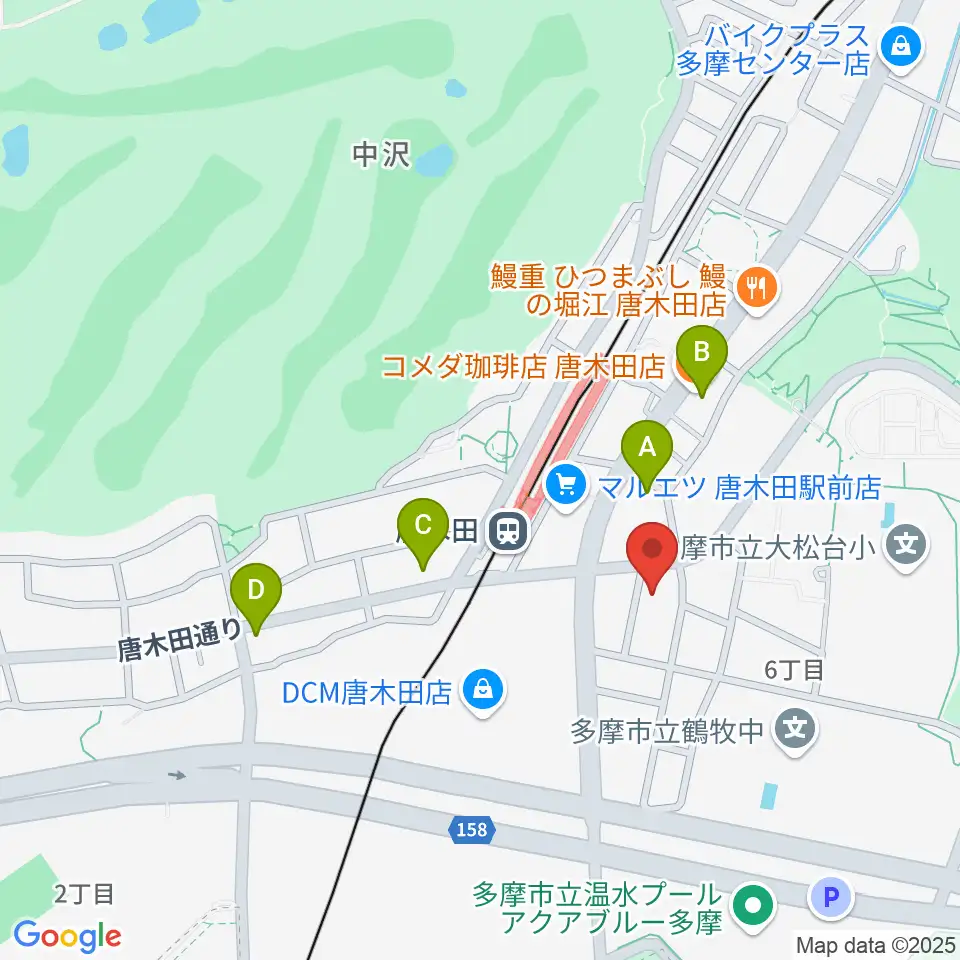 STUDIO MARK周辺のカフェ一覧地図