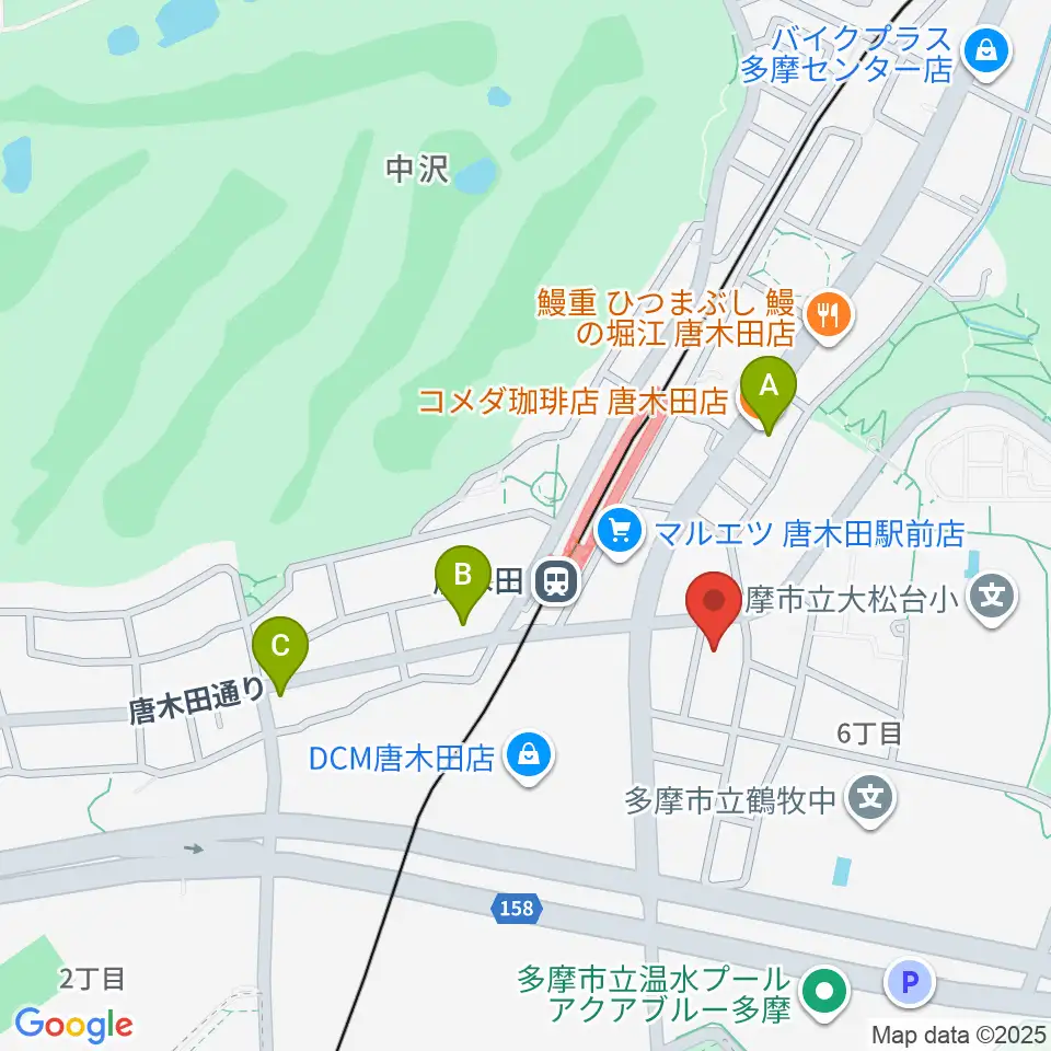 STUDIO MARK周辺のカフェ一覧地図