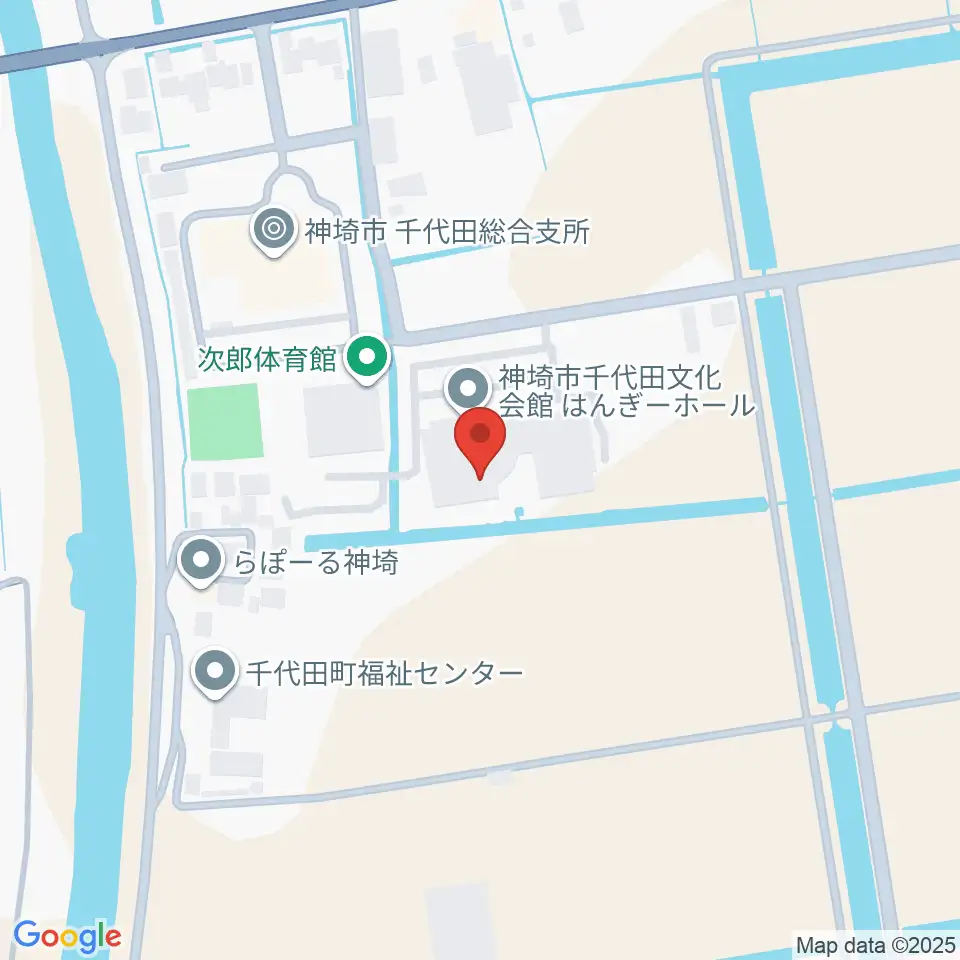 神埼市千代田文化会館 はんぎーホール周辺のカフェ一覧地図