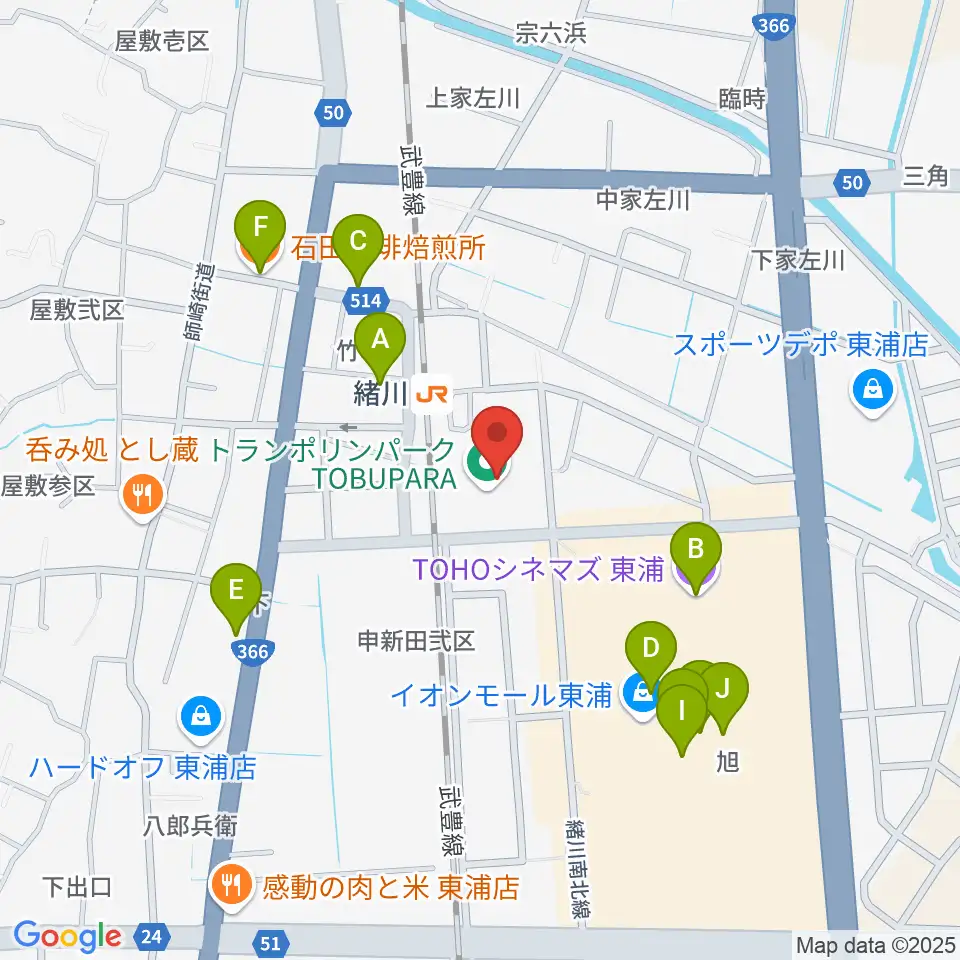 サウンドメイトマツイシ周辺のカフェ一覧地図