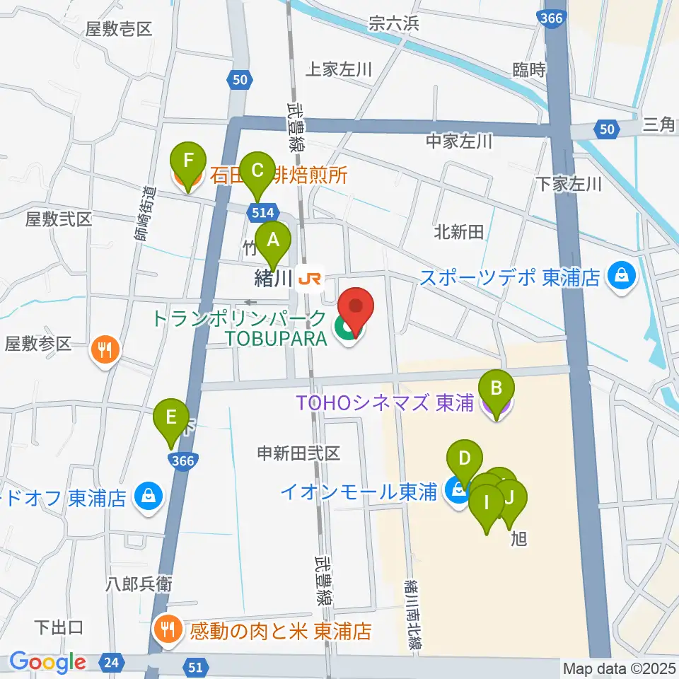 サウンドメイトマツイシ周辺のカフェ一覧地図