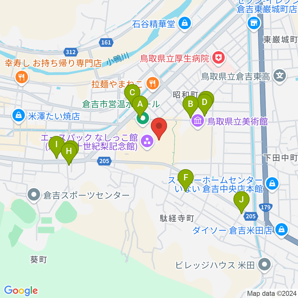 エースパック未来中心周辺のカフェ一覧地図