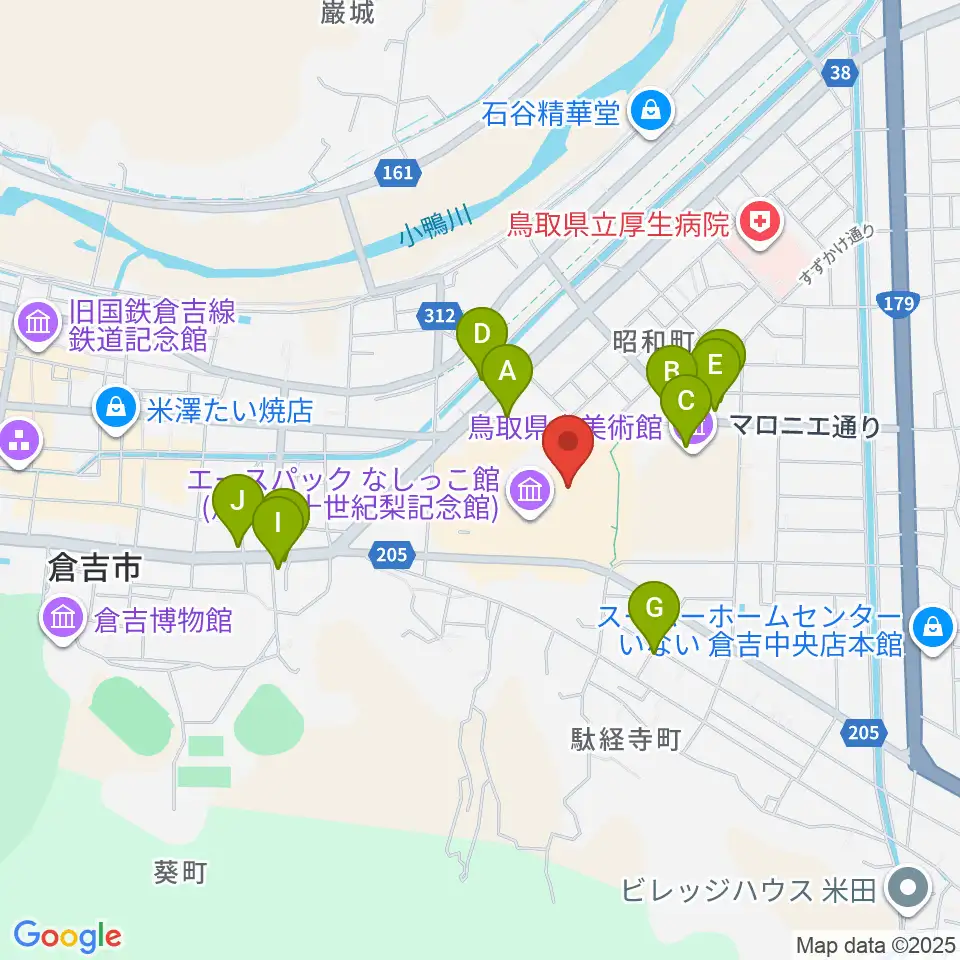 エースパック未来中心周辺のカフェ一覧地図