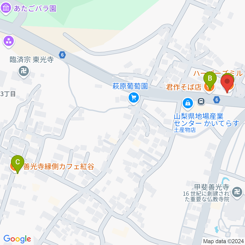 ハーパーズミル周辺のカフェ一覧地図