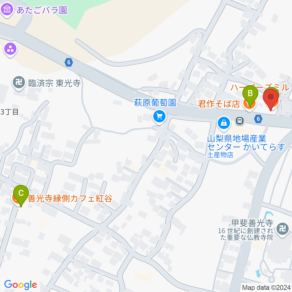 ハーパーズミル周辺のカフェ一覧地図