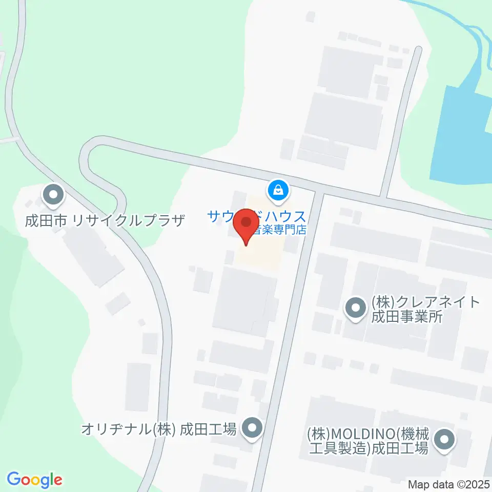 サウンドハウス周辺のカフェ一覧地図