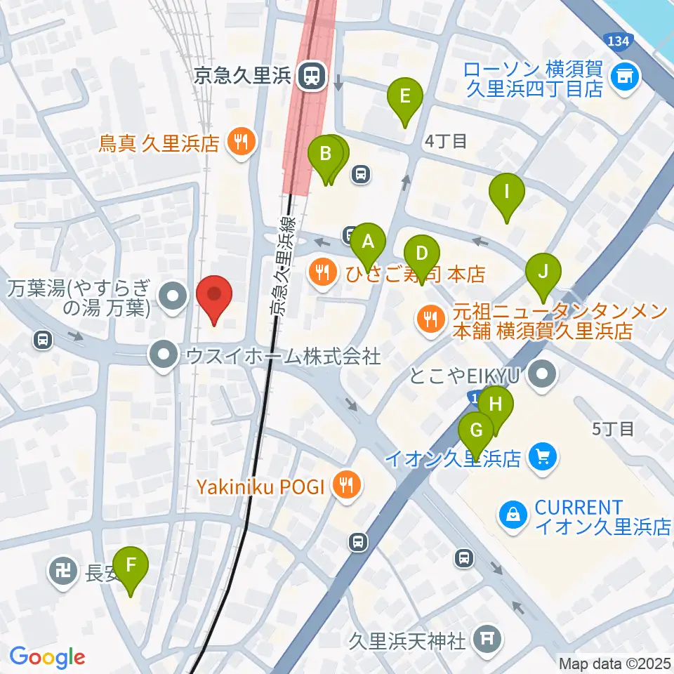 AP2アプローチスタジオ周辺のカフェ一覧地図