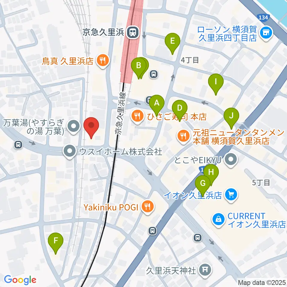 AP2アプローチスタジオ周辺のカフェ一覧地図