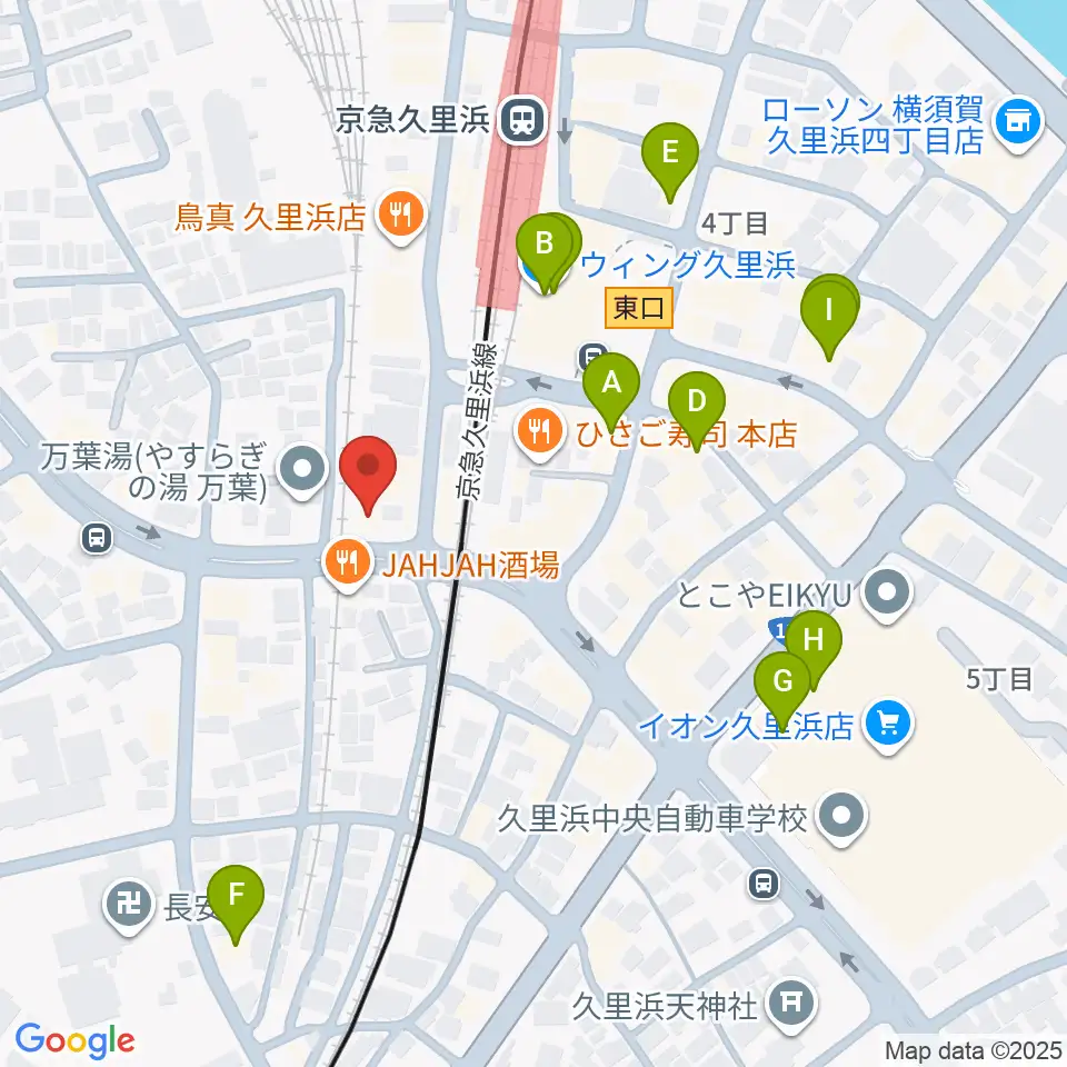 AP2アプローチスタジオ周辺のカフェ一覧地図