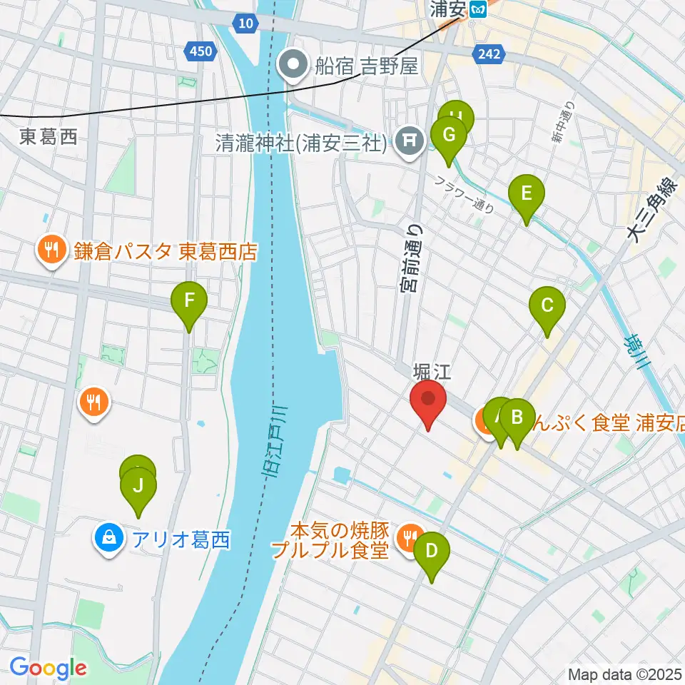 STUDIO NOB周辺のカフェ一覧地図
