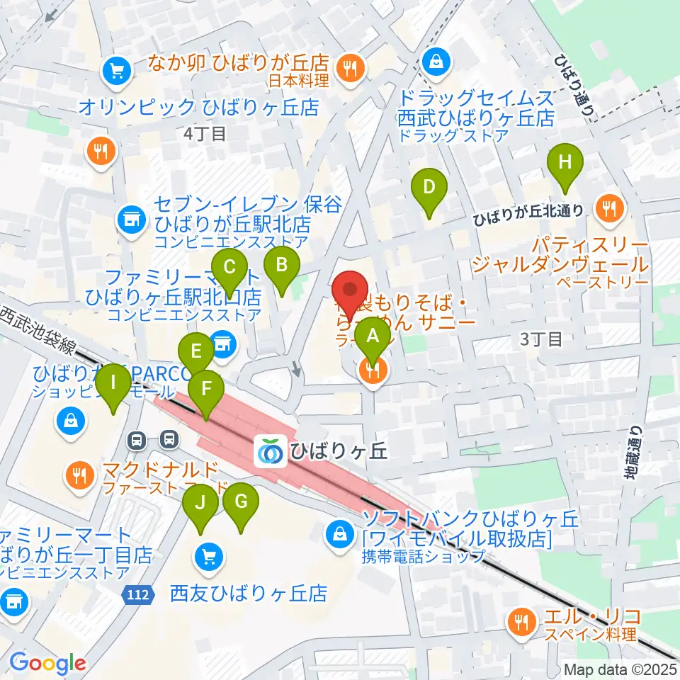 STUDIO VITO周辺のカフェ一覧地図