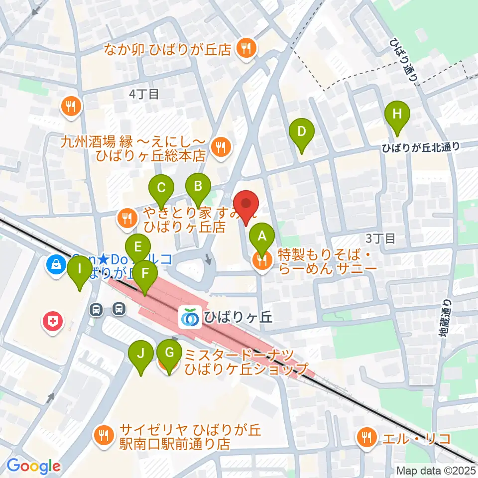 STUDIO VITO周辺のカフェ一覧地図