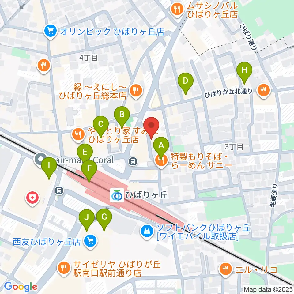 STUDIO VITO周辺のカフェ一覧地図