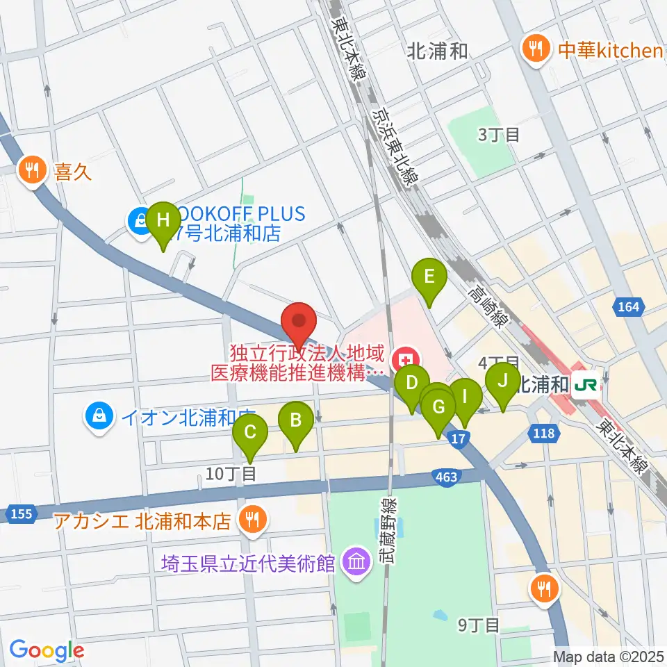 Royal Music Garden周辺のカフェ一覧地図