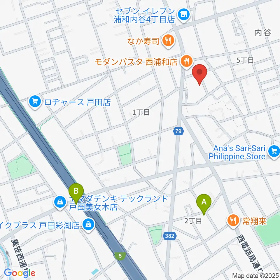 島村楽器 ピアノセレクションセンター周辺のカフェ一覧地図