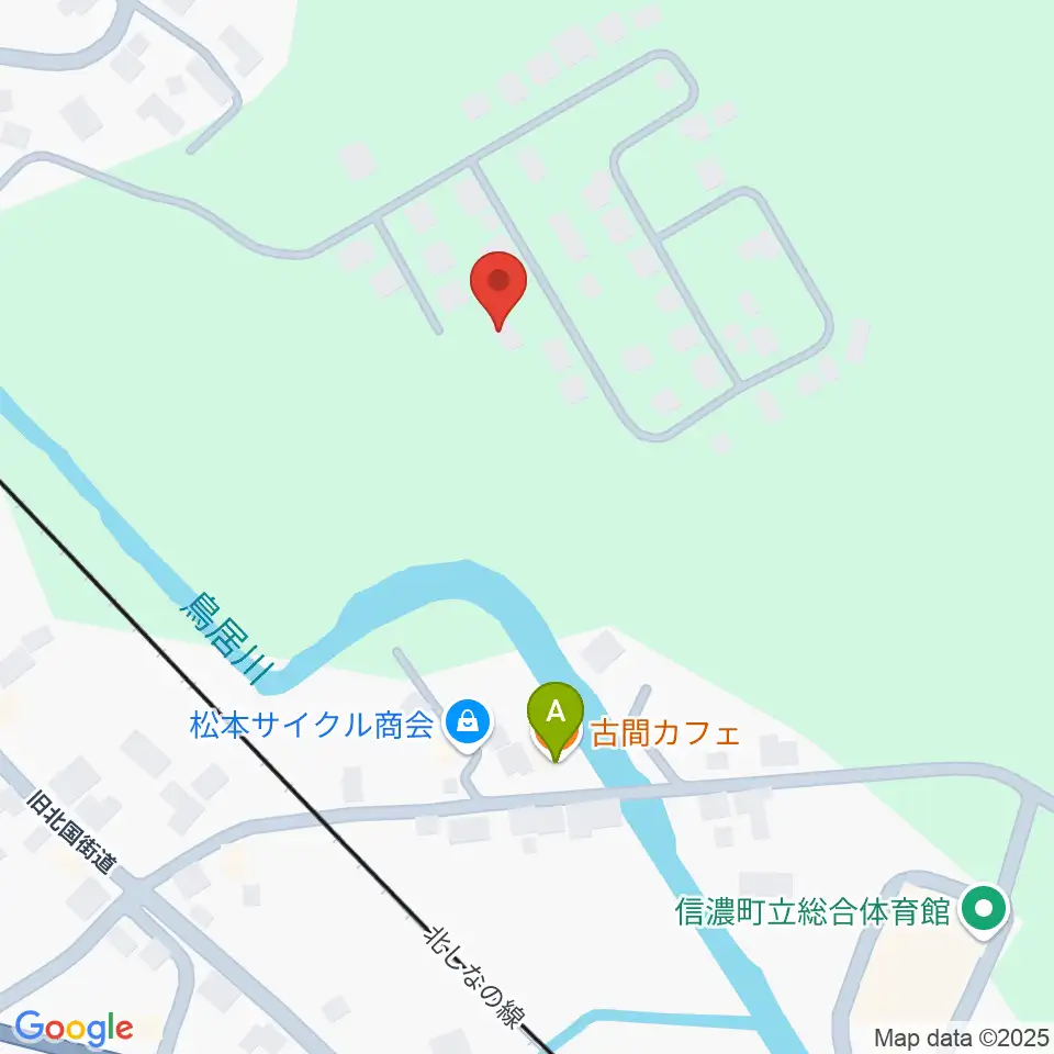 山崎木管修理工房周辺のカフェ一覧地図