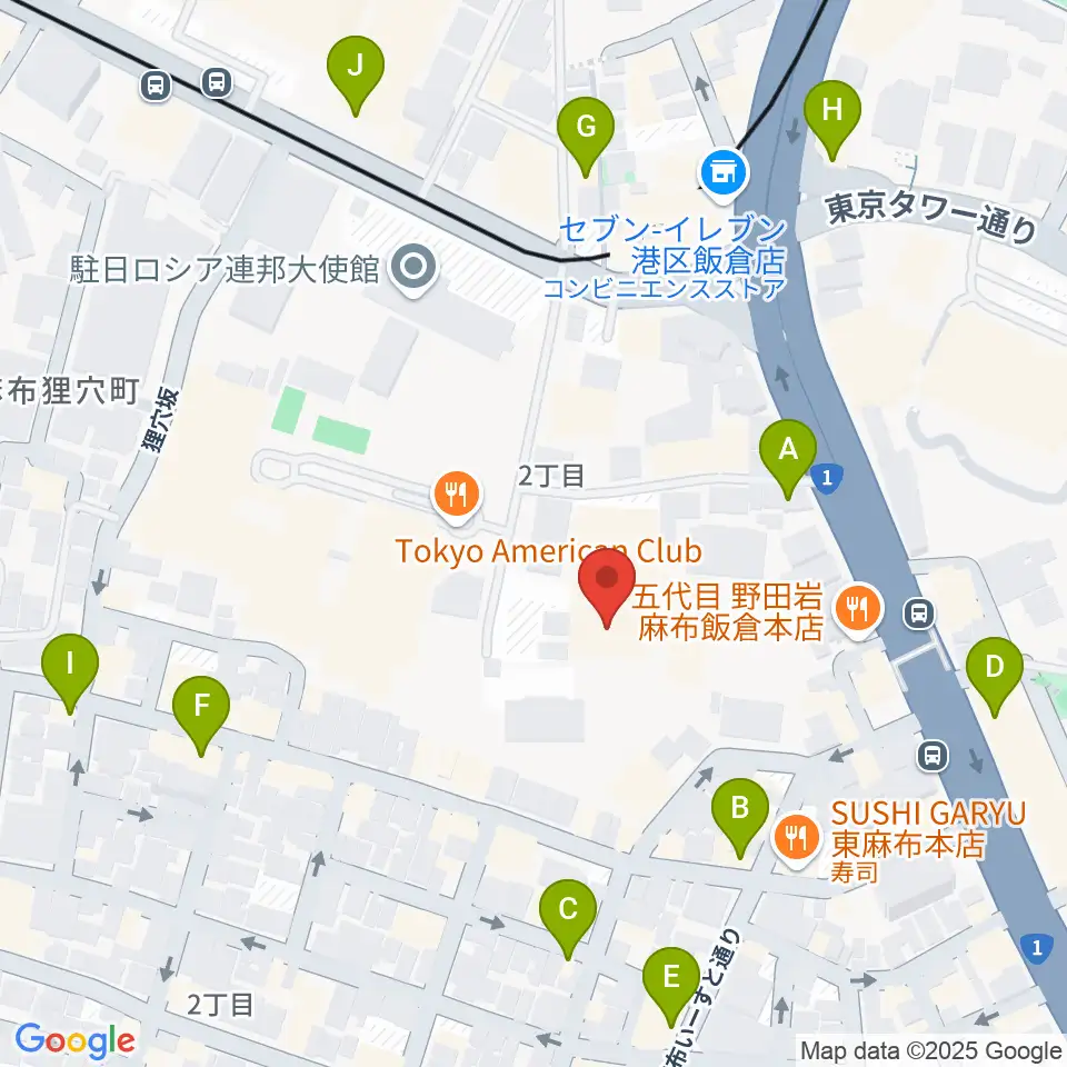 SoundCity サウンドシティ周辺のカフェ一覧地図