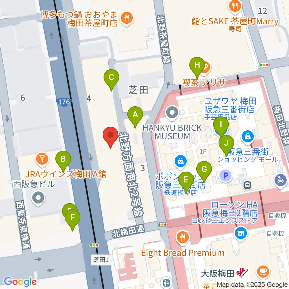 ESPカスタムショップ周辺のカフェ一覧地図
