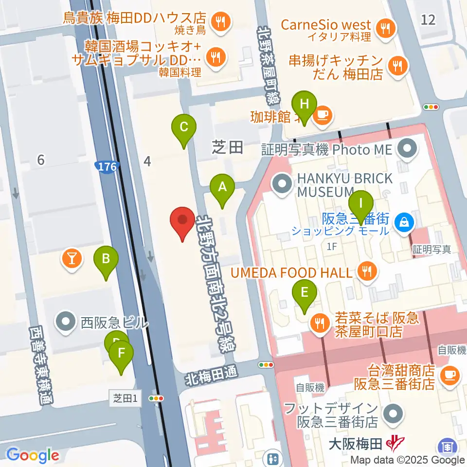 ESPカスタムショップ周辺のカフェ一覧地図