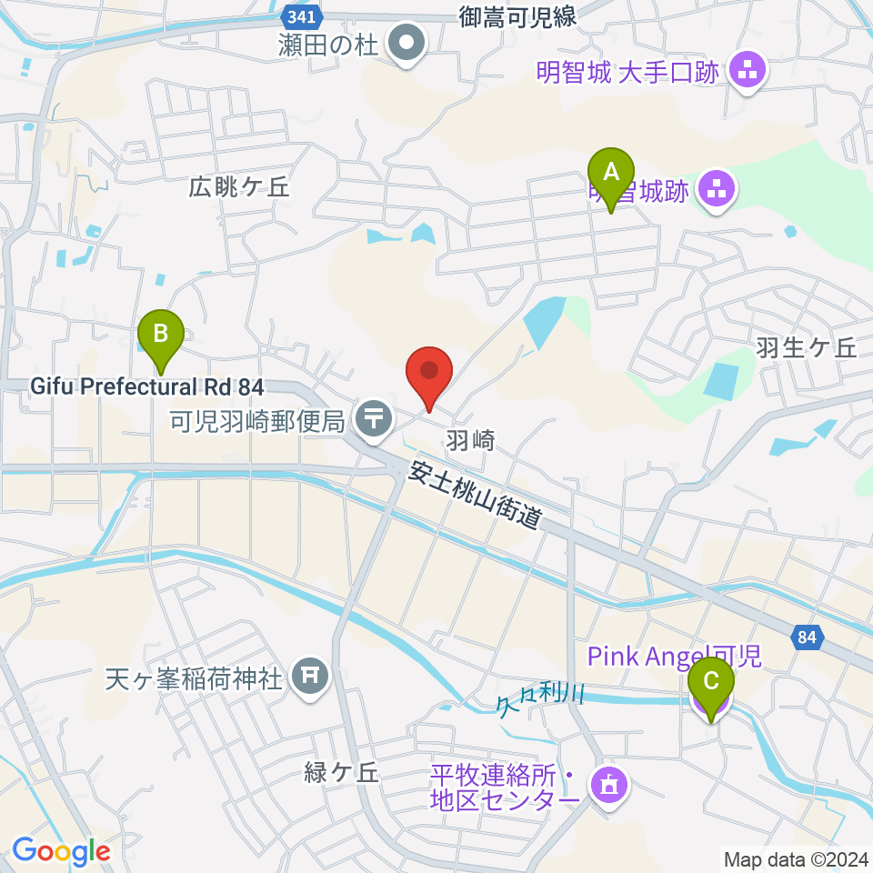 エッグサウンド周辺のカフェ一覧地図