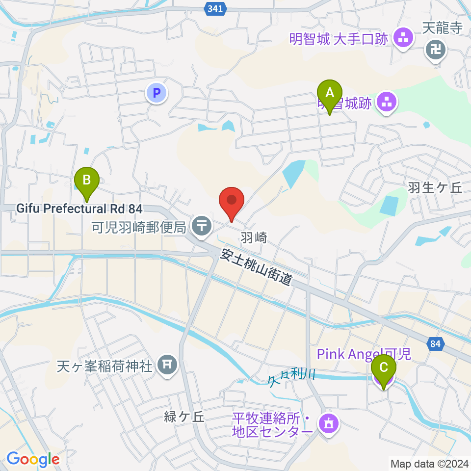 エッグサウンド周辺のカフェ一覧地図