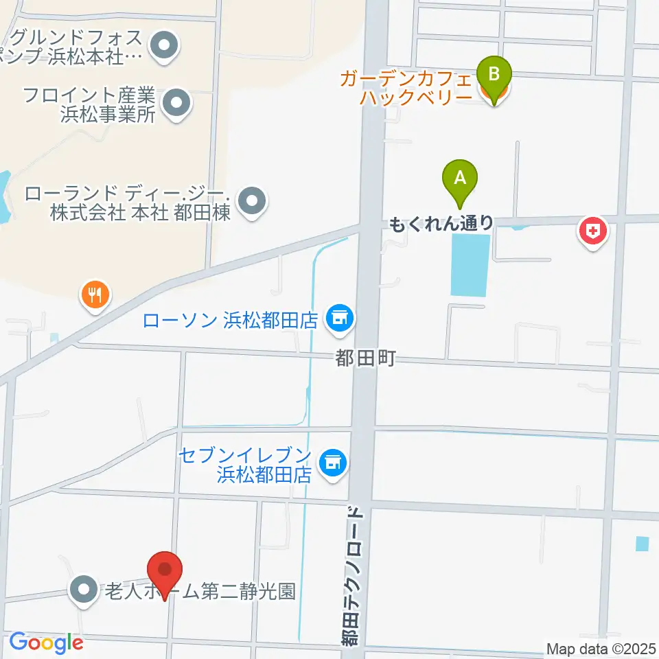 ヴォイテック周辺のカフェ一覧地図