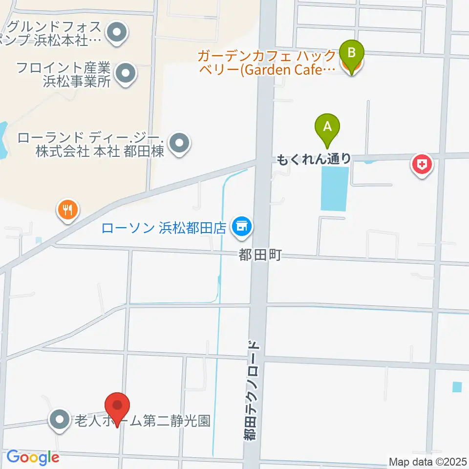 ヴォイテック周辺のカフェ一覧地図