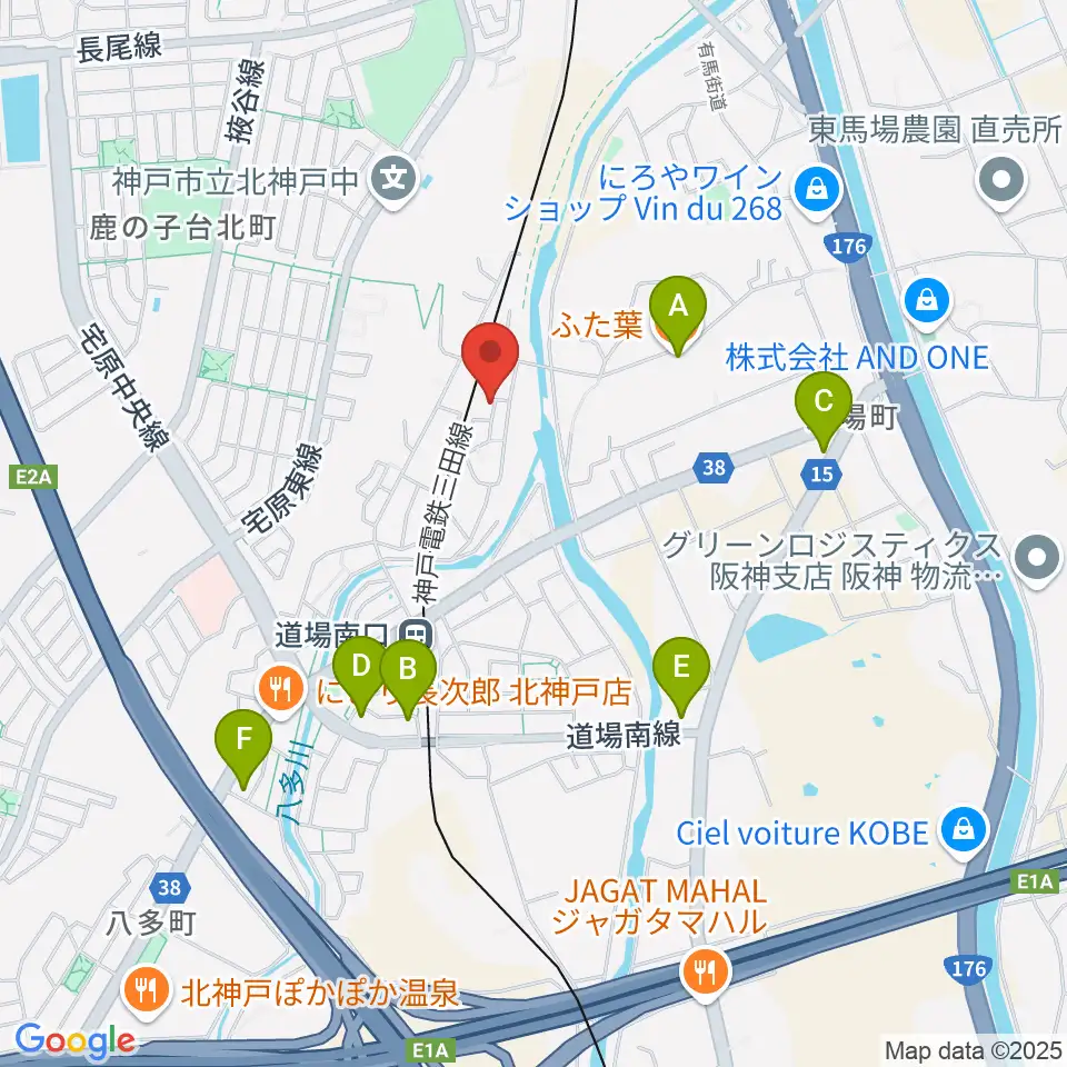 有限会社ピアノ技研周辺のカフェ一覧地図