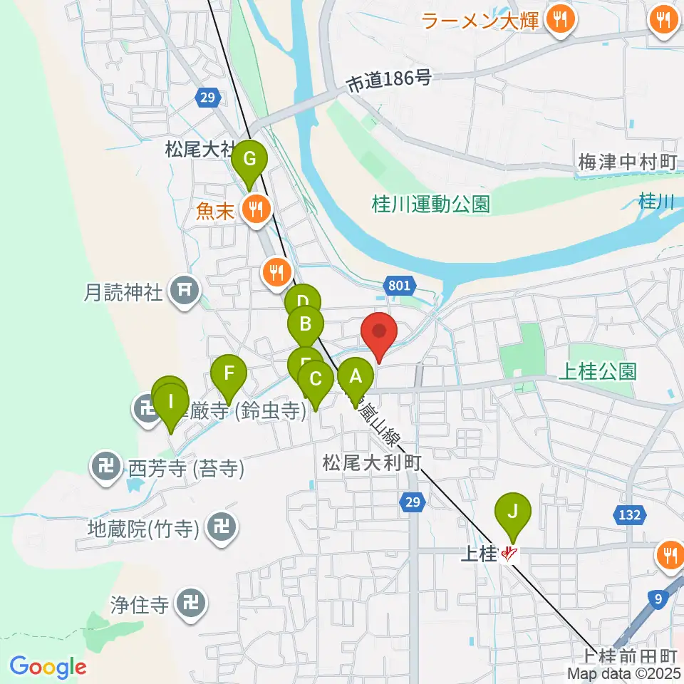 有限会社 永野ピアノ周辺のカフェ一覧地図