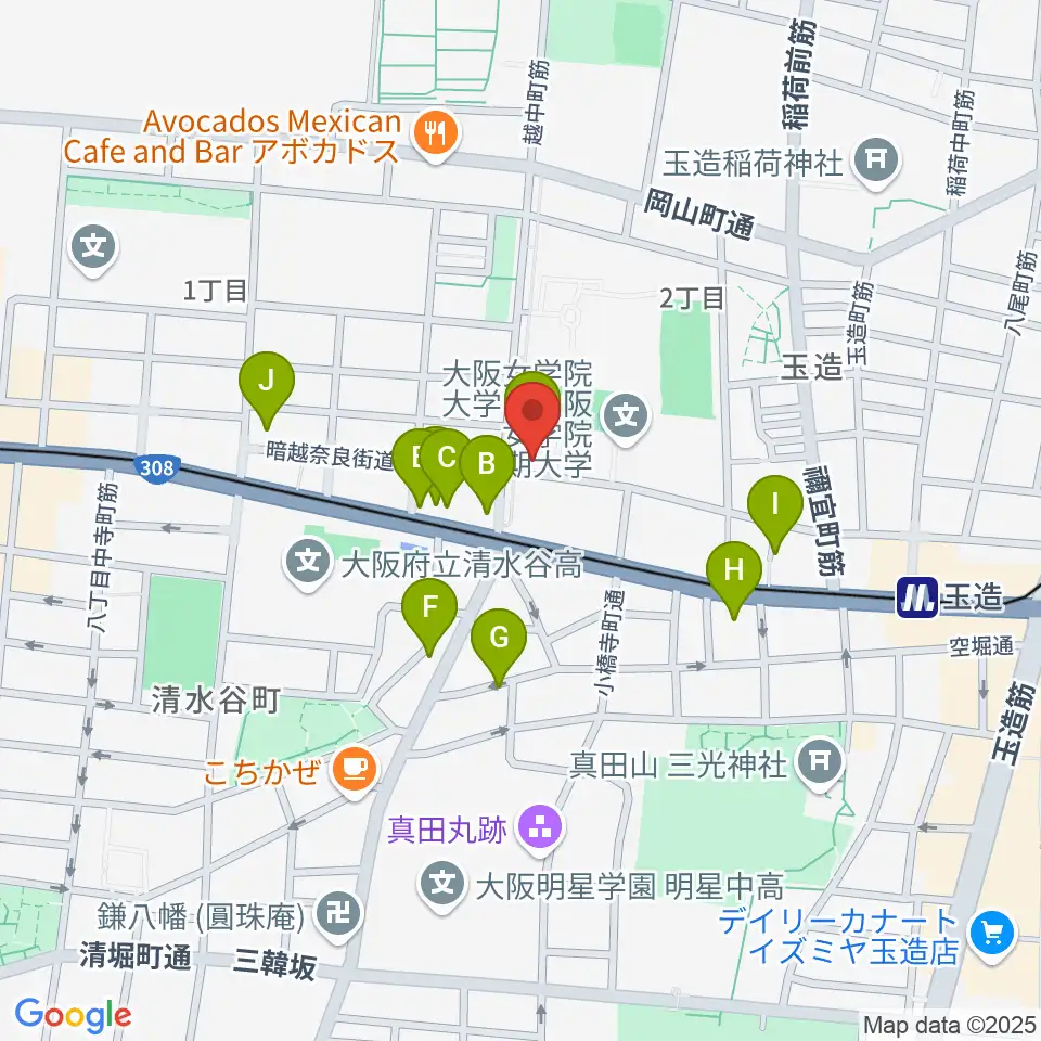 パックスアーレン株式会社周辺のカフェ一覧地図