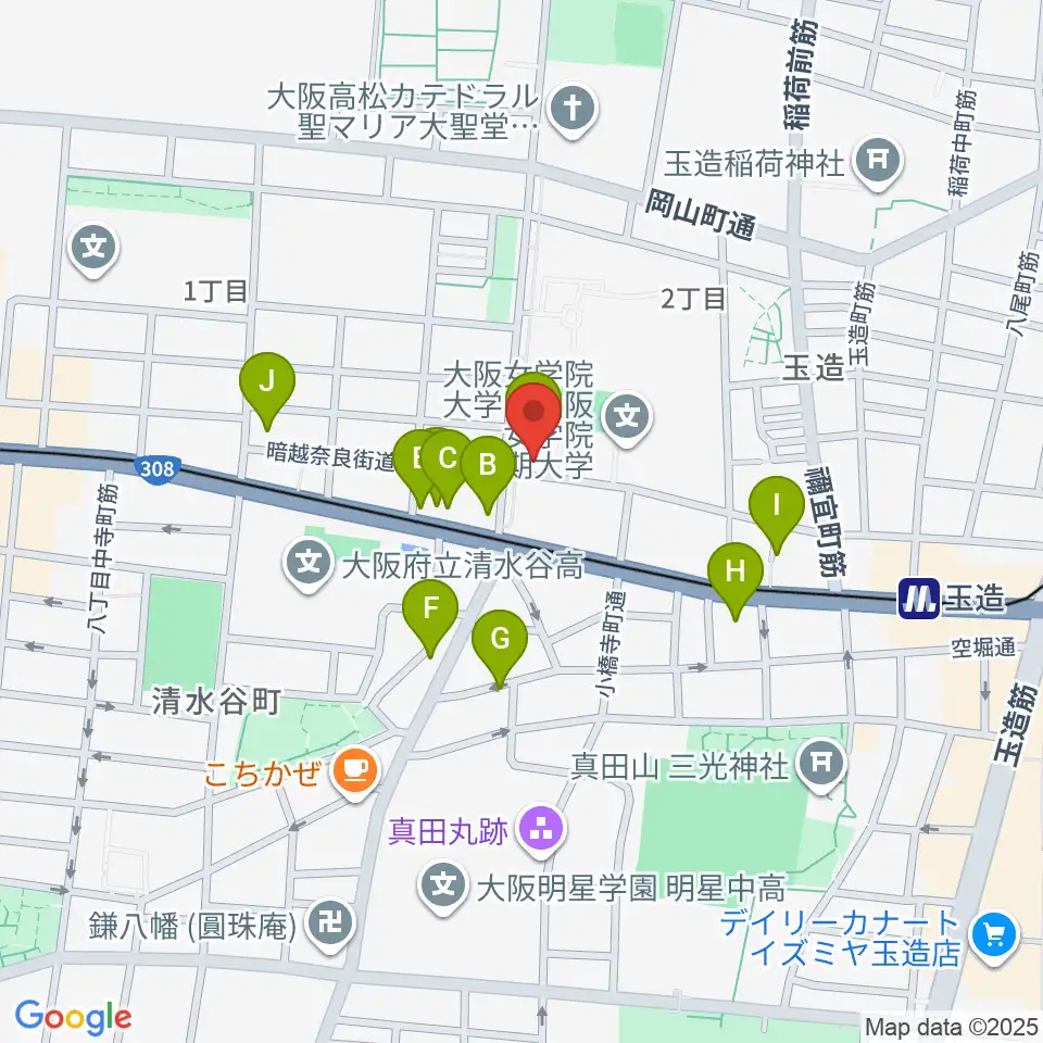 パックスアーレン株式会社周辺のカフェ一覧地図