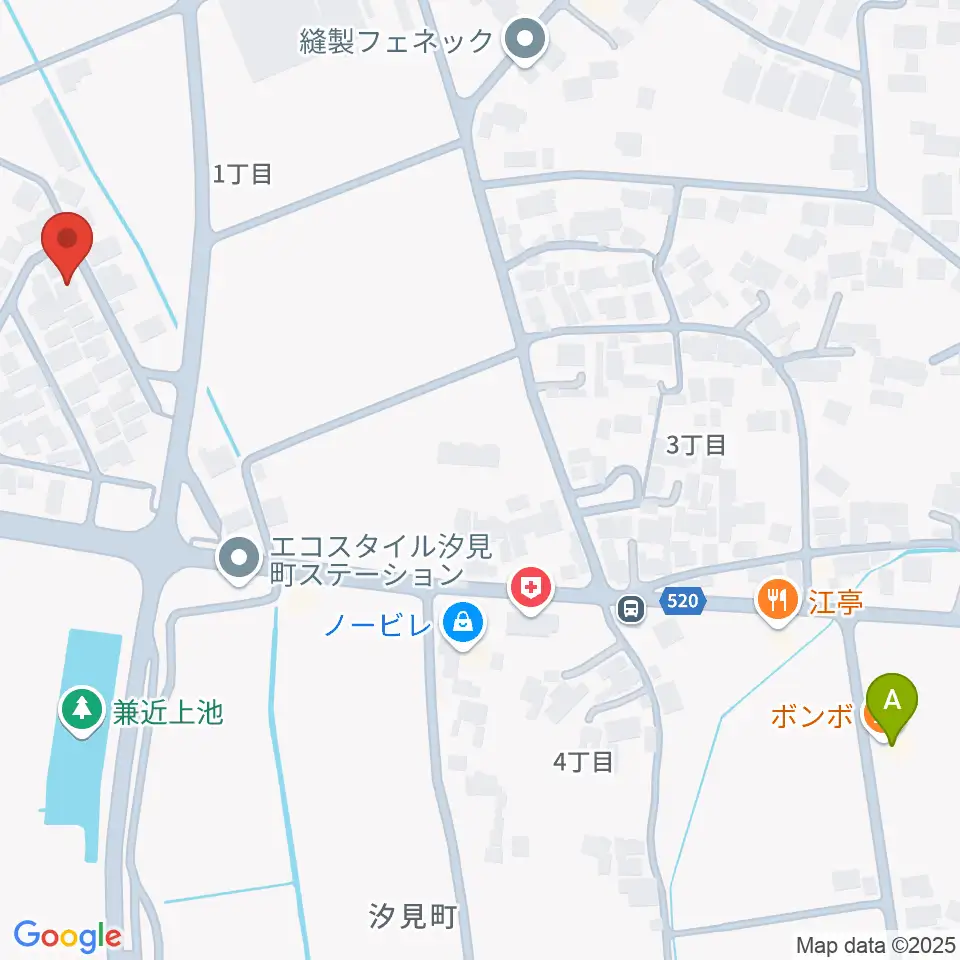 谷口ピアノ調律事務所周辺のカフェ一覧地図