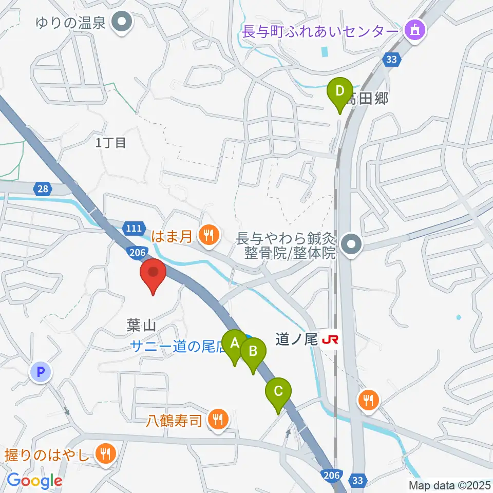 長崎北センター ヤマハミュージック周辺のカフェ一覧地図