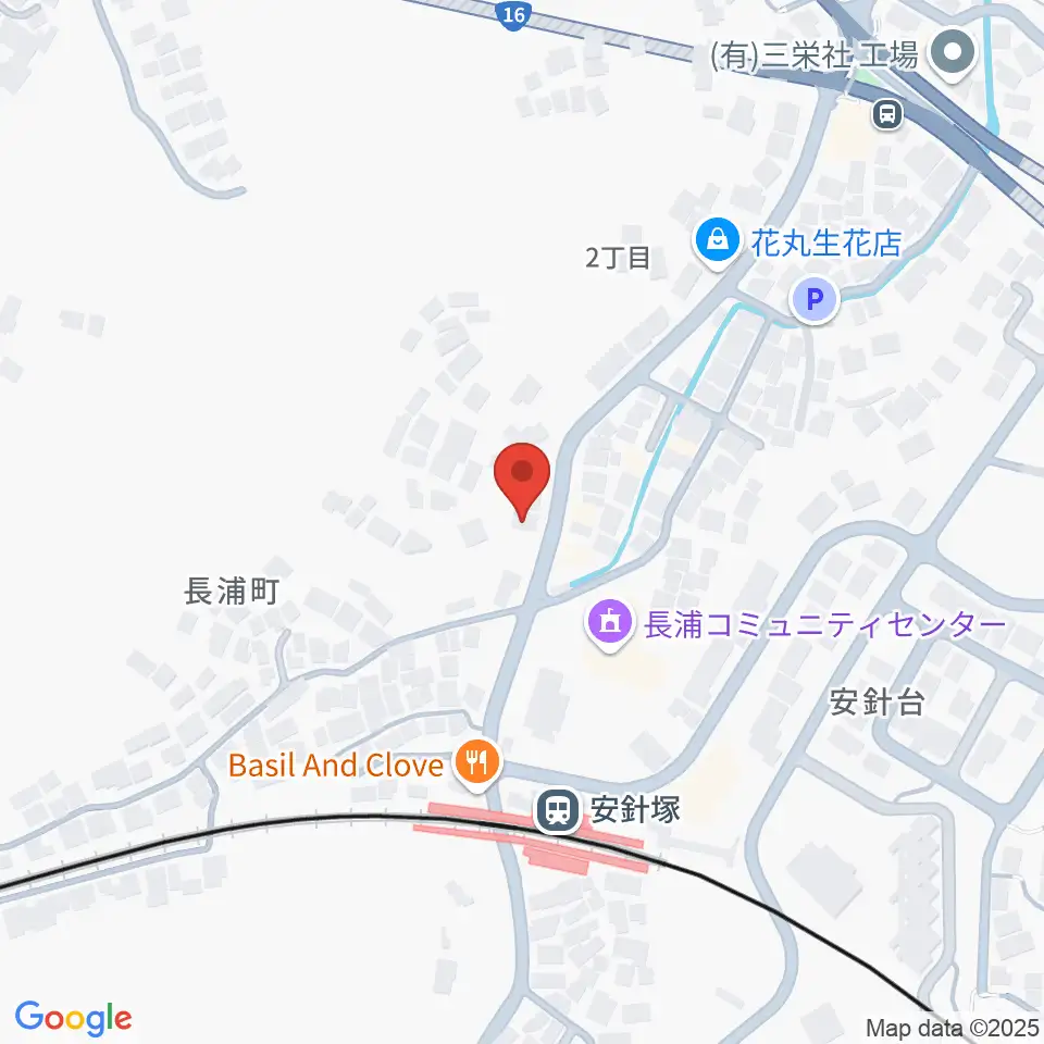 アラベスク音楽教室周辺のカフェ一覧地図
