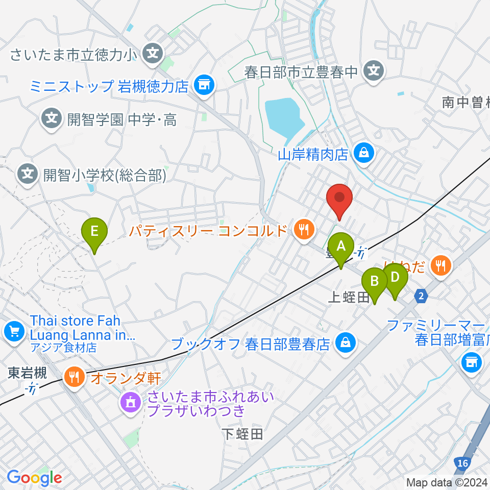 ピアノ・アコースティックスタジオあんぷらぐど周辺のカフェ一覧地図