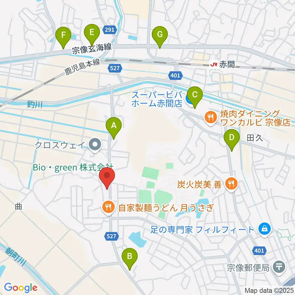 自由ヶ丘フォレストホール周辺のカフェ一覧地図