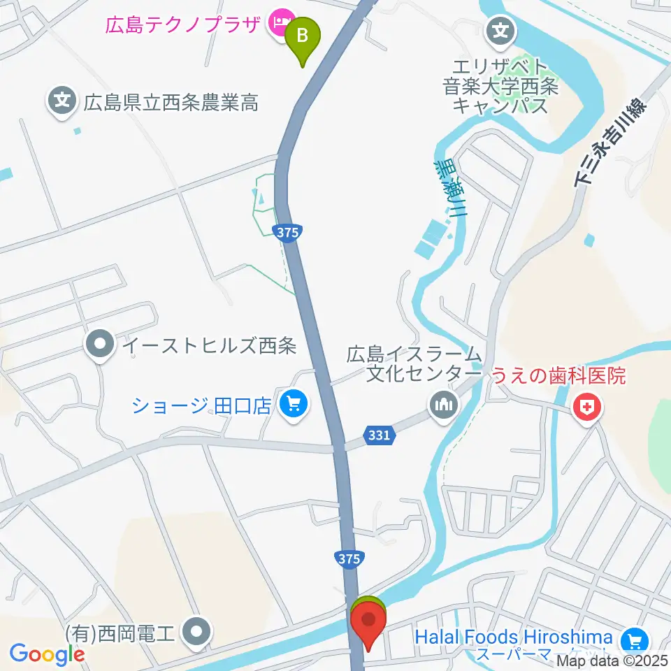 Music Pro Shop SESSION周辺のカフェ一覧地図