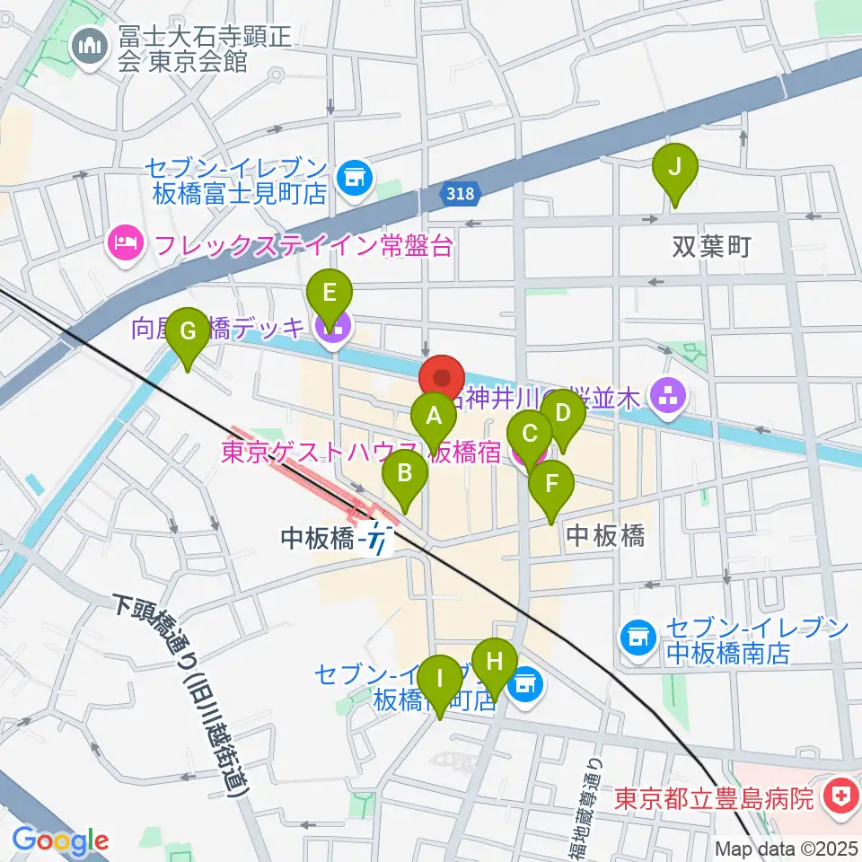 新生館スタジオ周辺のカフェ一覧地図
