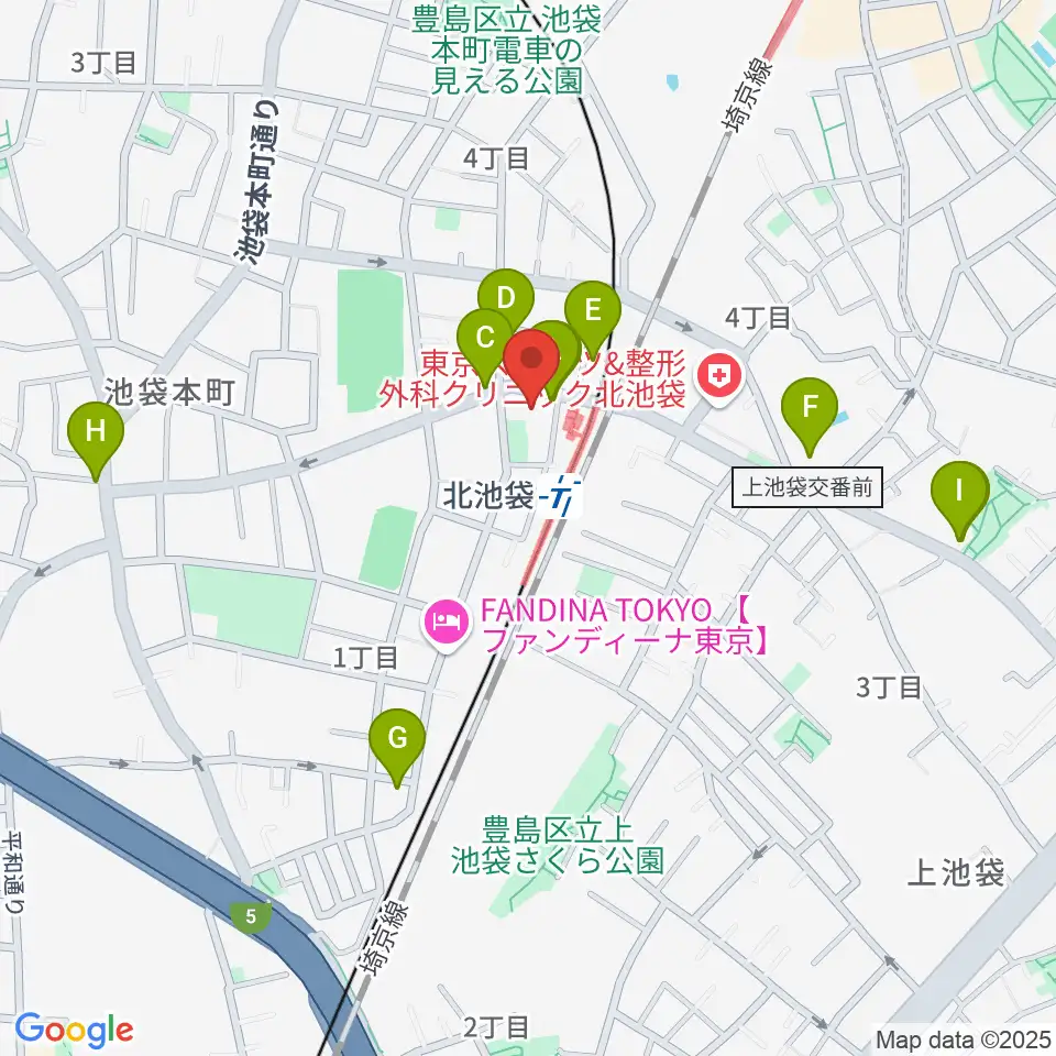 新生館シアター周辺のカフェ一覧地図