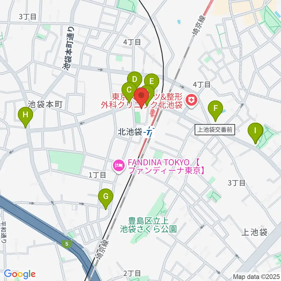 新生館シアター周辺のカフェ一覧地図