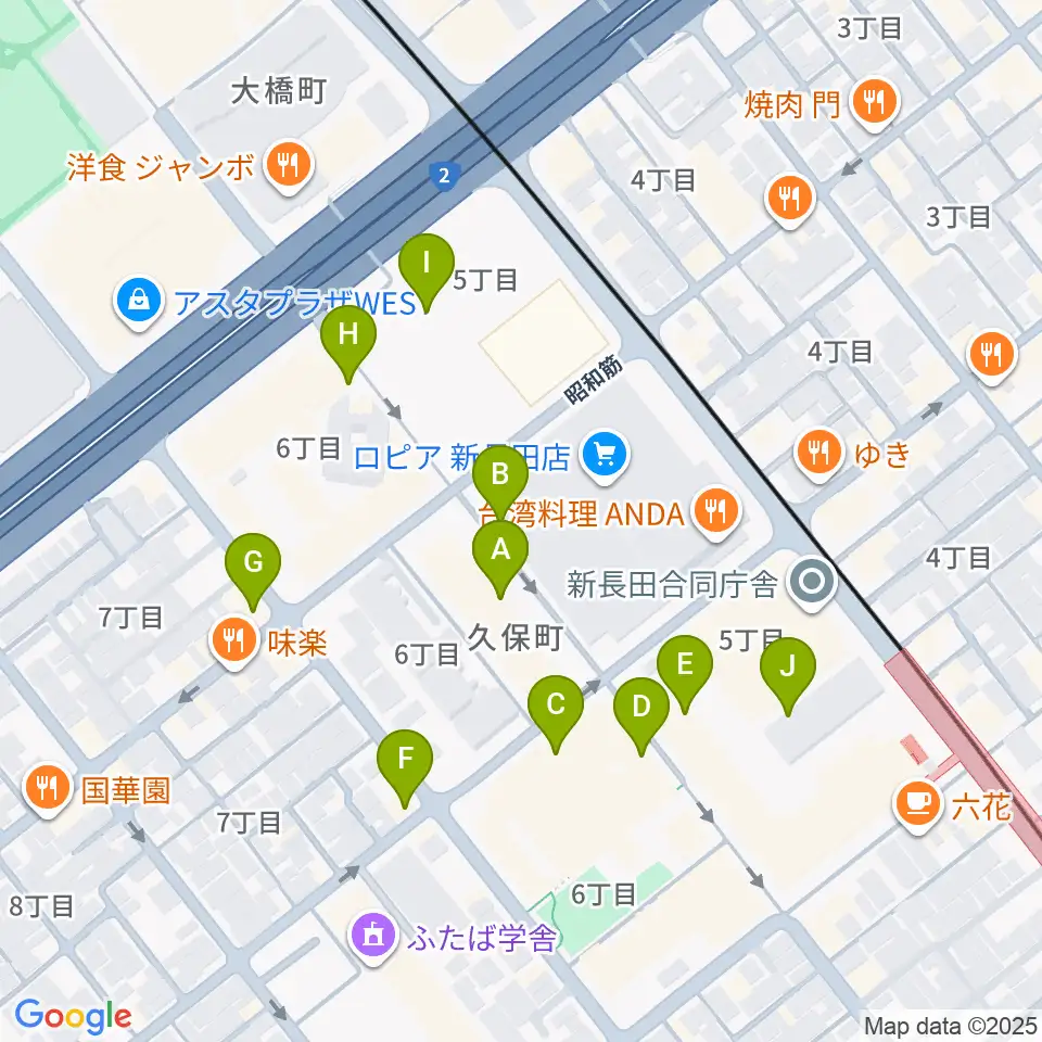アートシアターdB神戸周辺のカフェ一覧地図