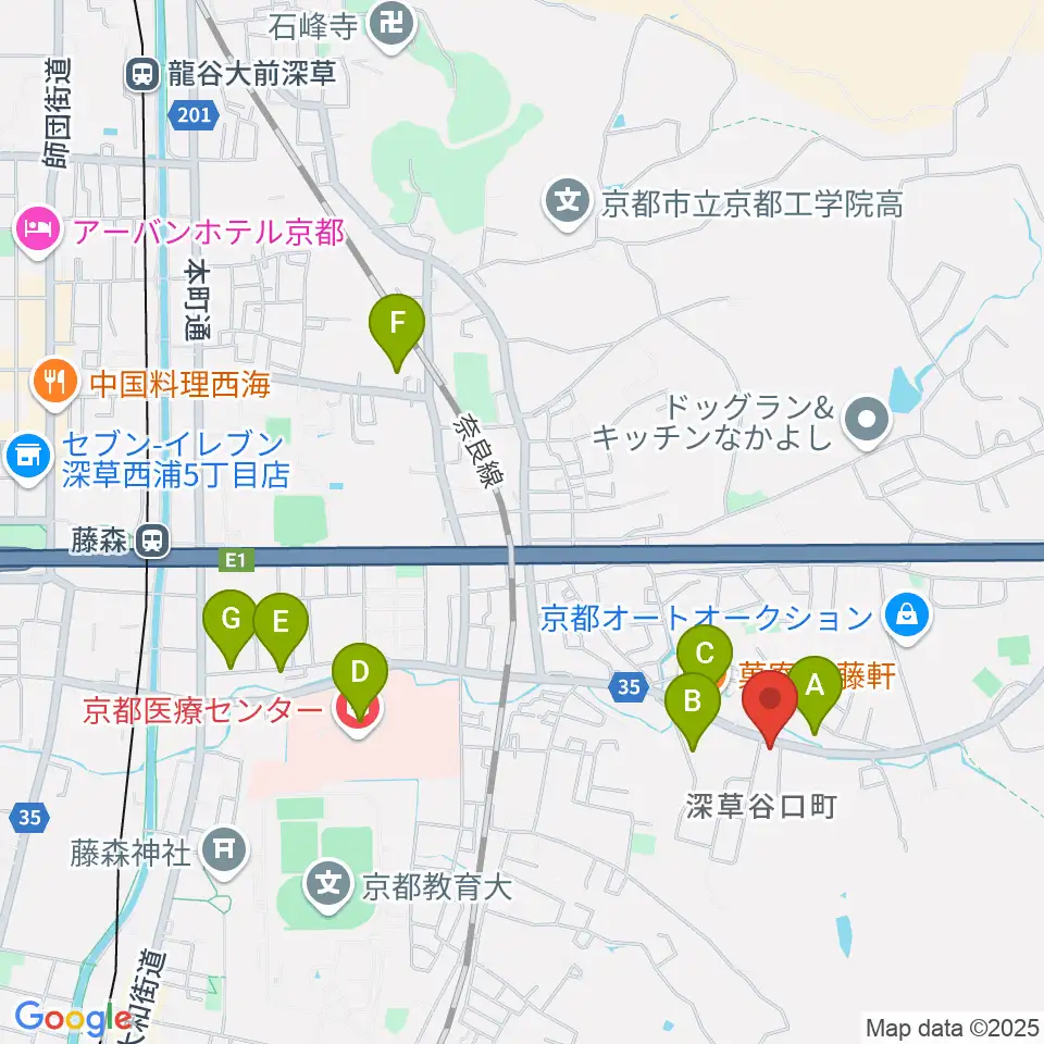 ぴあの屋ドットコム周辺のカフェ一覧地図