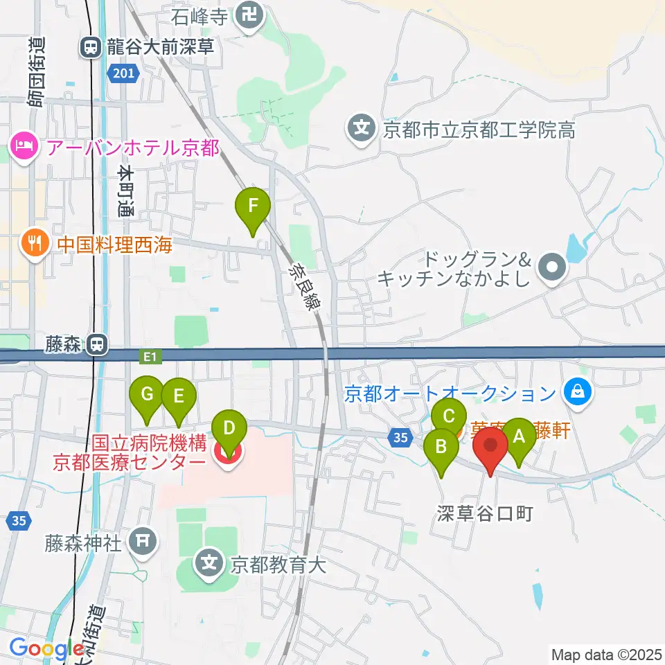ぴあの屋ドットコム周辺のカフェ一覧地図