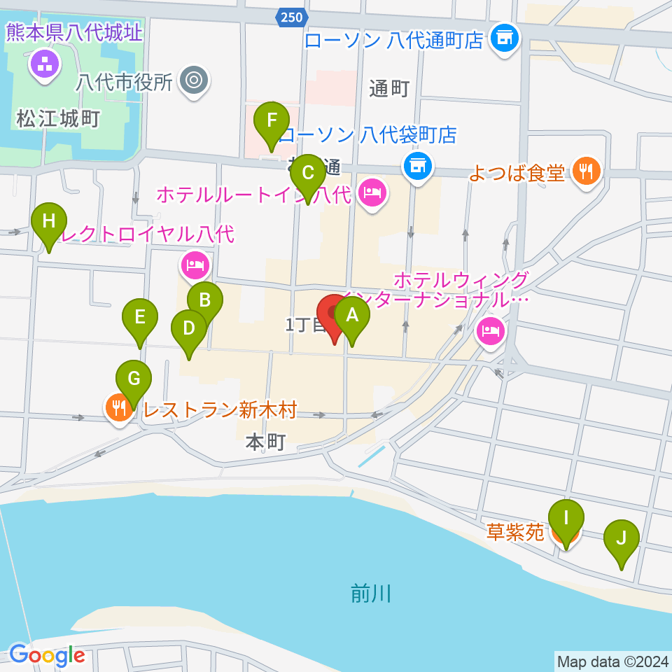 JazzBar FIRST周辺のカフェ一覧地図