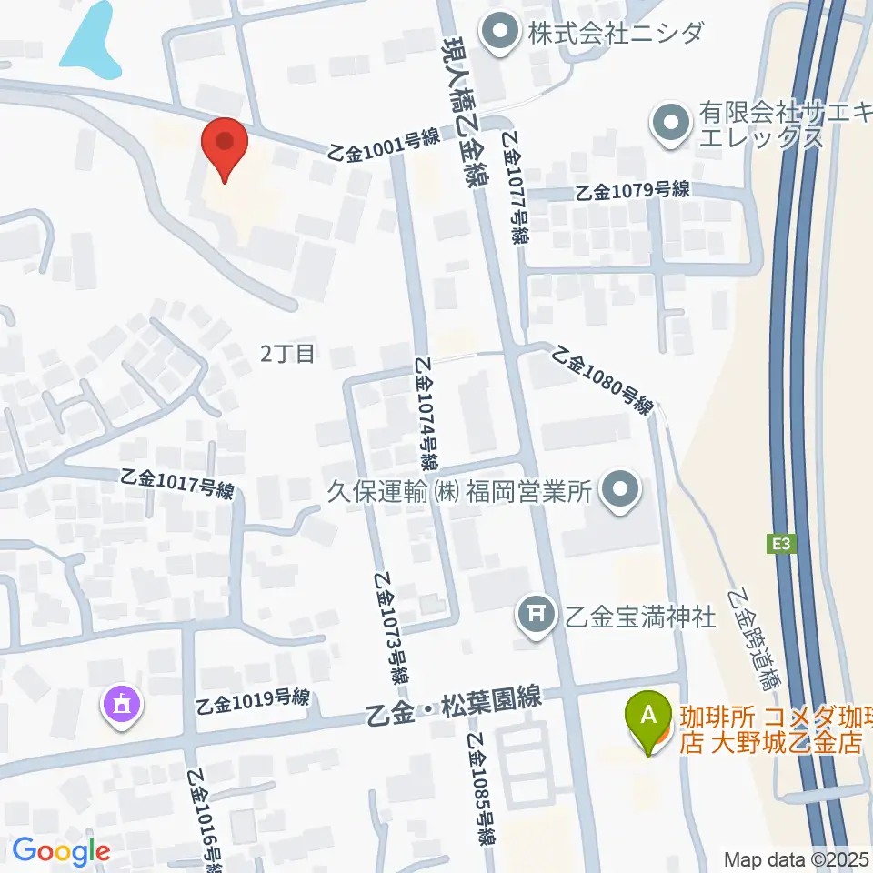 株式会社ピアノターミナルナカムラ周辺のカフェ一覧地図