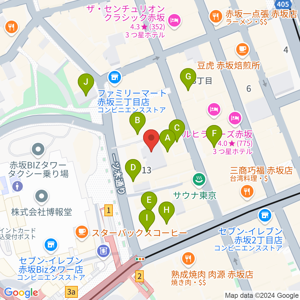 卑弥呼周辺のカフェ一覧地図